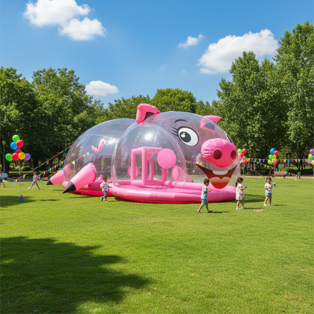 大型户外充气游乐设备